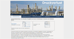 Desktop Screenshot of druckverlust.de